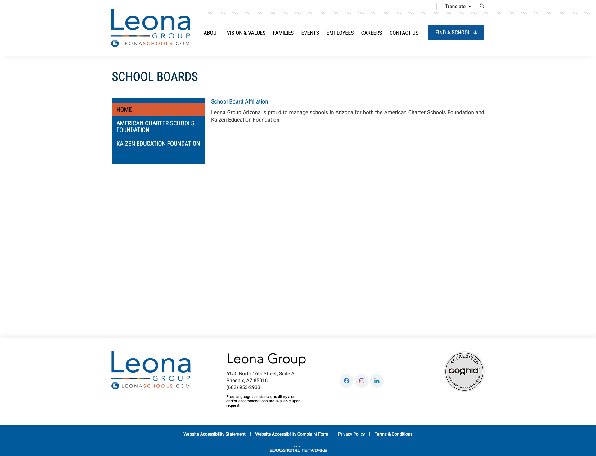 Educational Networks School Boards